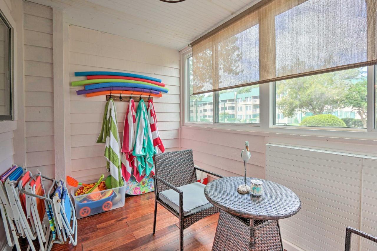 Colorful Hilton Head Condo With Beach And Pool Access! Hilton Head Island Bagian luar foto