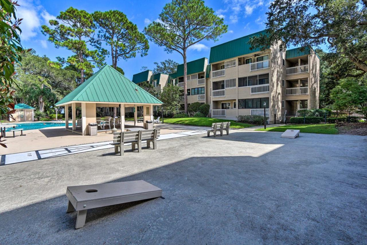 Colorful Hilton Head Condo With Beach And Pool Access! Hilton Head Island Bagian luar foto